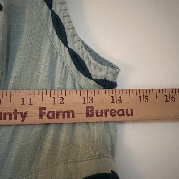 Free People Dress Womens 6 Birds of a Feather Mini Ebroidered Boho Dress Tank - Picture 6 of 9